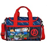 Scooli Sporttasche mit Hauptfach und Vortasche Marvels The Avengers ca. 16 x 35 x 23 cm blau