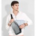 FANDARE Schultertasche Herren Brusttasche Sling Bag Rucksack mit Herren-Clutches USB Umhängetasche Sporttasche für Wandern Abenteuer Sport Reisen und Joggen
