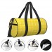 Sporttasche leicht tragbar aus Segeltuch Schultertasche hell und sonnig große Kapazität für Sport Reisen multifunktional für Fitnessstudio Fitness