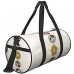 Sporttasche leicht tragbar aus Segeltuch Schultertasche mit floralen Mondphasen große Kapazität für Sport und Reisen multifunktionale Tasche