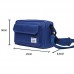 Umhängetasche Herren Lässige Messenger Tasche KAUKKO Kurierbeutel für Arbeit Uni Reise Camping Wandern mit 2 Möglichkeiten zu tragen - Schultertaschen Gürteltasche (Blau KE01)