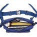 Umhängetasche Herren Lässige Messenger Tasche KAUKKO Kurierbeutel für Arbeit Uni Reise Camping Wandern mit 2 Möglichkeiten zu tragen - Schultertaschen Gürteltasche (Blau KE01)