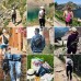 WATERFLY Crossbody Bag Damen und Herren Sling Bag Triangle Pack Rucksack für Reisen Sport Wandern