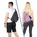 WATERFLY Sling Bag Crossbody Backpack Schulterrucksack mit verstellbarem Schultergurt Perfekt für Outdoorsport Wandern Radfahren Bergsteigen Reisen