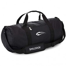 SMILODOX Sporttasche 2.0 | Barrel Bag ideal für Fitness Sport Gym & Reisen | Trainingstasche mit vielen Fächern Tragegurt & Schultergurt | Reisetasche - Tasche Rund