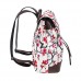 Ahomy Damen Fashion PU Leder Rucksack Japanischer Stil Kirschblüten Anti-Diebstahl Rucksack Schultertasche
