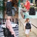 ANTAU Rucksack Damen Elegant Anti-Diebstahl Wasserabweisend PU Lederrucksack Damen Rucksacktasche Damen Tagesrucksack Reiserucksack für Frauen Schwarz