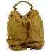 BZNA Bag Stella gelb Backpacker Designer Rucksack Damenhandtasche Schultertasche Leder Nappa sheep ItalyNeu