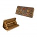 J.S ONDO Damen-Rucksack aus Kork 2 Stück handgefertigt Kork + Geldbörse mit Muster umweltfreundlich aus portugiesischem Kork