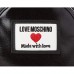 Love Moschino Precollection SS61 Damen-Rucksack Sporty Label Schwarz Medium