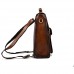 Retro Leder Vintage Rucksack Tasche 2 in 1 Lederrucksack Ledertasche Lederrucksack Damen Schultertasche Leder Rucksack Für Mädchen
