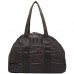 GEORGE GINA & LUCY Damen Handtaschen Bowling Bag Schultertaschen Henkeltaschen 46 x 27 x 17 cm (B x H x T) Farbe:Schwarz