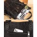 Coolives Damen Shopper Tasche Schultertasche Vintage Handtasche Elegant Umhängetasche Henkeltasche Tasche für Dame Schwarz EINWEG