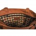 Hill Burry Damen Shopper | aus weichem hochwertigem Rindsleder - Vintage Elegante Fashion Bag Beutel | Umhängetaschen Schulterbeutel - Abendtasche | Handtasche - Schultertasche (Braun)