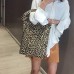 Linkay Neuer HeißEr Verkauf Mode Wild Damen Canvas Messenger Tasche Handtasche Leopard Drucken UmhäNgetasche Rucksack