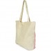styleBREAKER kleine Strandtasche mit Buntem Ananas Print Reißverschluss Shopper Einkaufstasche Stofftasche Tasche Damen 02012223 Farbe:Rose