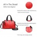 NICOLE&DORIS Damen Mode Taschen mit hohem Tragegriff Retro Handtaschen Schultertasche Umhängetasche Tragetaschen für Frauen