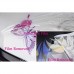 Gloria Kaos - Set bis - Flexibler Koffer aus Polycarbonat ultraleicht für Handgepäck (Schmetterling 50 cm + Vanity Case Mini)