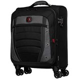 Wenger Wenger Synergy 20" Expandable Softside Luggage Carry-On - Grey/Black Koffer 54 cm 48.4 liters Schwarz (Black/Grey)